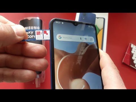 How to put a sim card in Samsung Galaxy A03 core