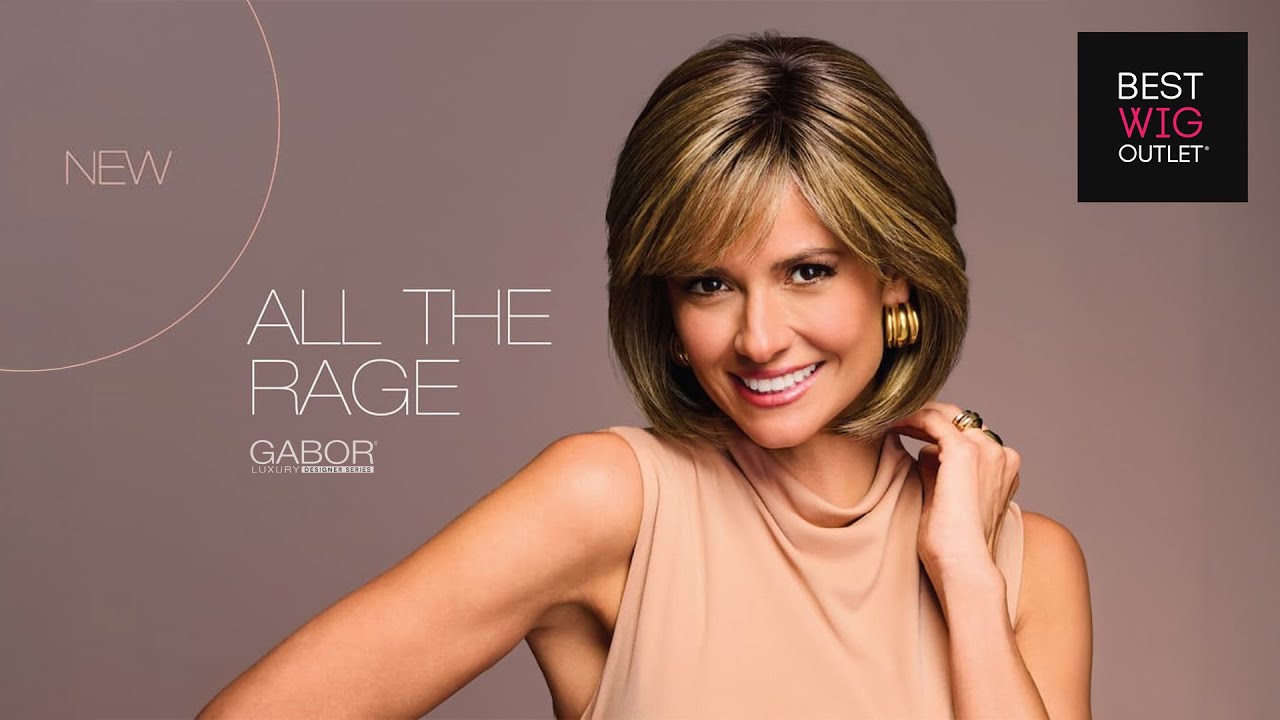 All The Rage | Lace Front & Monofilament Top Synthetic Wig by Gabor (EG31091)