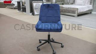 Benton Office Chair   Navy