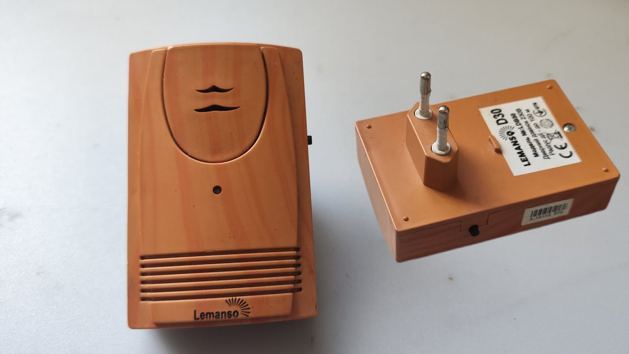 Розбираю бездротовий дверний дзвінок Lemanso LDB50 для подальшого афінажу утилізація