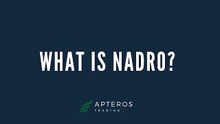 What is Apteros Trading and the NADRO methodology?