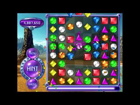 Bejeweled 2 Deluxe 2004 Action Mode 5 739 500 Points On Level 22