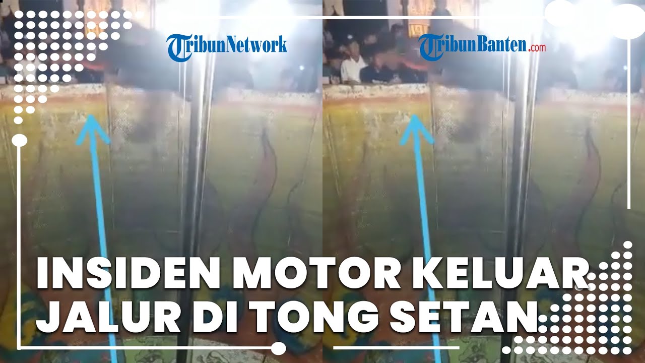 Sepeda Motor Keluar Jalur saat Atraksi Tong Setan, 12 Orang Dibawa ke