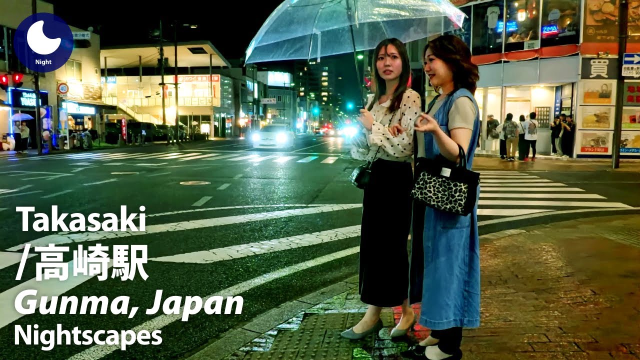 ⁴ᴷ Gunma: Takasaki Station (群馬県: 高崎駅) - Japan Walking Tour (June, 2024)