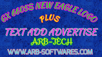 GX 6605S NEW EAGLE LOGO +TEXT ADD ADVERTISE ON FULL SCREEN