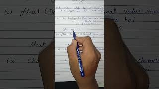 Data Types in C Programming | int, float, char | Hinglish