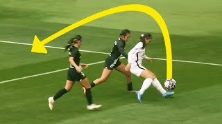INSANE Skills in Women's Football!