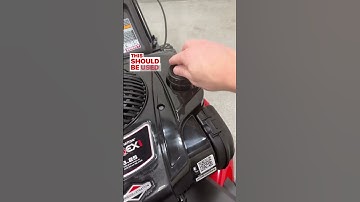 How to fix a lawn mower that won’t start. #diy #lawnmower #shorts