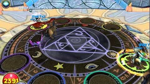 wizard101 1v1 PVP (8/23/11) hunter vs aaron