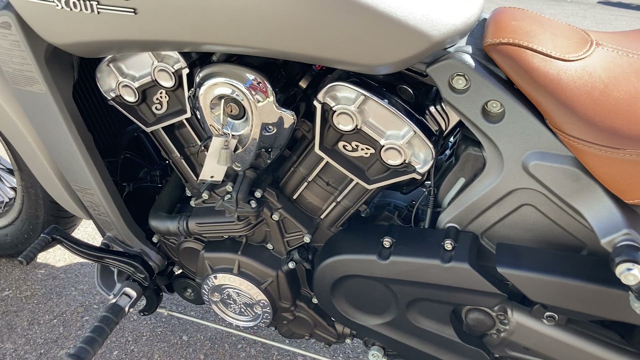 2017 Indian Scout Silver Smoke