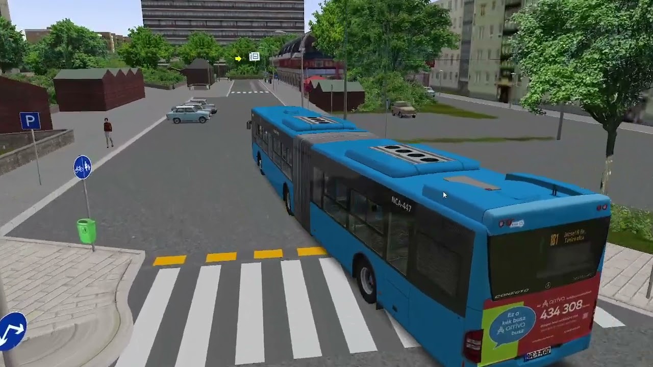 Omsi 2 Budapest 181 Conecto G-vel (NCA-447) - NCA búcsúztatás