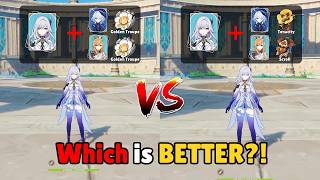 Best Skirk Team Build! Double Golden vs Tenacity + Scroll Comparison | Genshin Impact