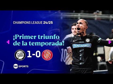 RESUMEN: STURM GRAZ 1-0 GIRONA I FASE DE LIGA | JORNADA 5 I UEFA