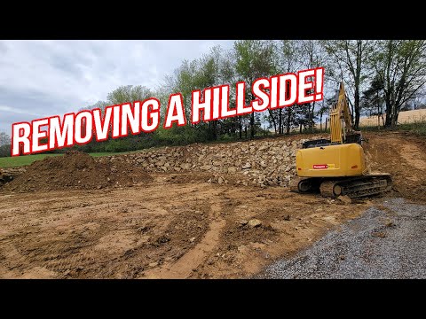 Building a Budget Shop - Ep1 - Dirt Work and Retaining Wall!