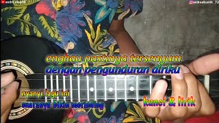 Exist - Mencari Alasan (kunci & lirik) Cover kentrung senar 3 by andreakustik