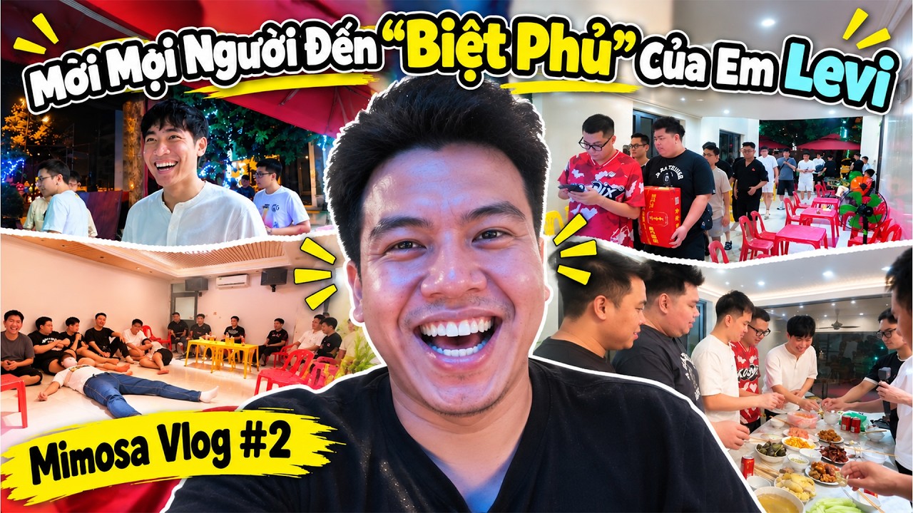 [Mimosa Vlog #2] Choáng Ngợp Với "BIỆT PHỦ" Của Em Levi
