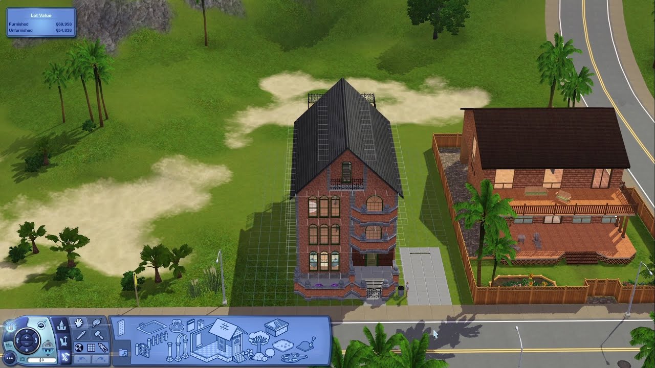 The Sims 3 - Empty Houses Bin - Brownstone Beauty - 4br, 2ba (Base Game)