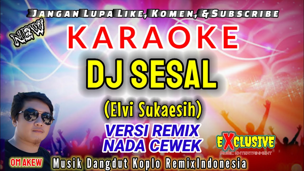 DJ SESAL| Nada Cewek Karaoke Dangdut DJ Elvi Sukaesih (Musik Dangdut Koplo remix OM Akew