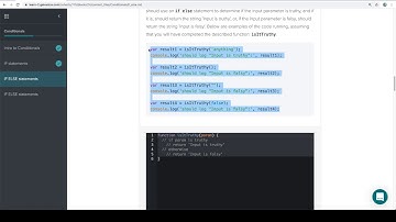 Module 0 - Conditionals - If/Else Statement - Part 3
