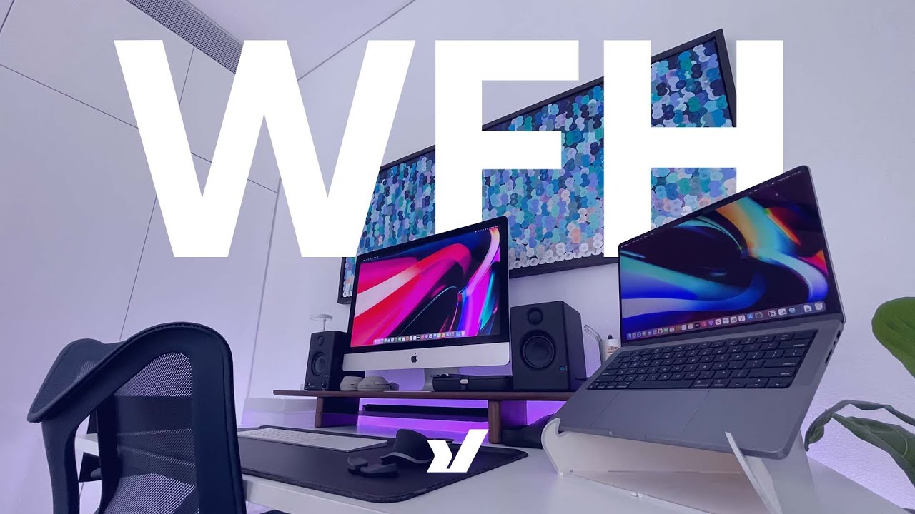 Организация рабочего стола для работы из дома в 2022 году + розыгрыш призов