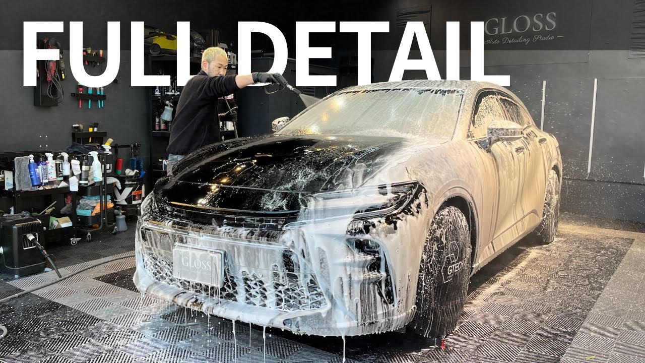 TOYOTA CROWN SPORT POLISH & COATING | CAR WASH | CAR DETAIL | ASMR |