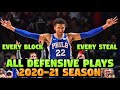 Matisse Thybulle ALL BLOCKS & STEALS I 2020-21 Season I INCREDIBLE DEFENSE