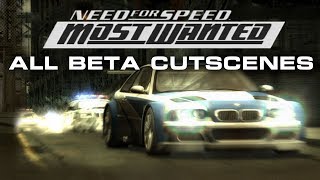 NFS:Most Wanted - ALL Beta cutscenes