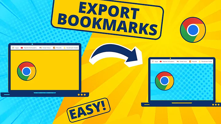 How to Transfer Chrome Bookmarks to a different Computer in 2022 | Export  Chrome Bookmarks