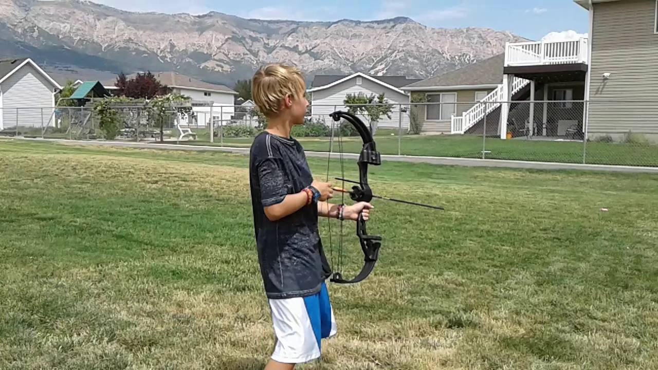 Bow and Arrow trick shots YouTube