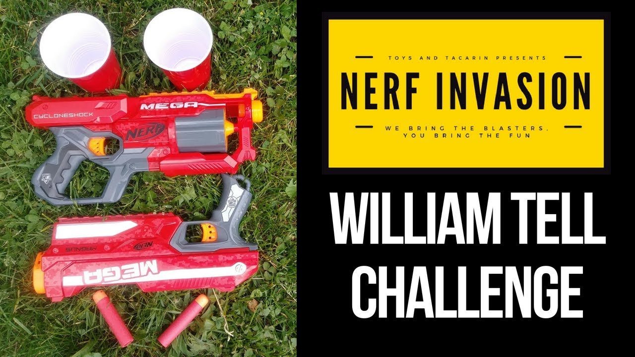 Nerf Invasion William Tell Challenge