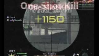 CoD MW2 Sniper Montage .:MIXED UP:.