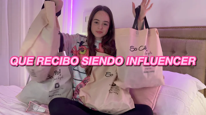 HAUL DE LO QUE RECIBO SIENDO INFLUENCER
