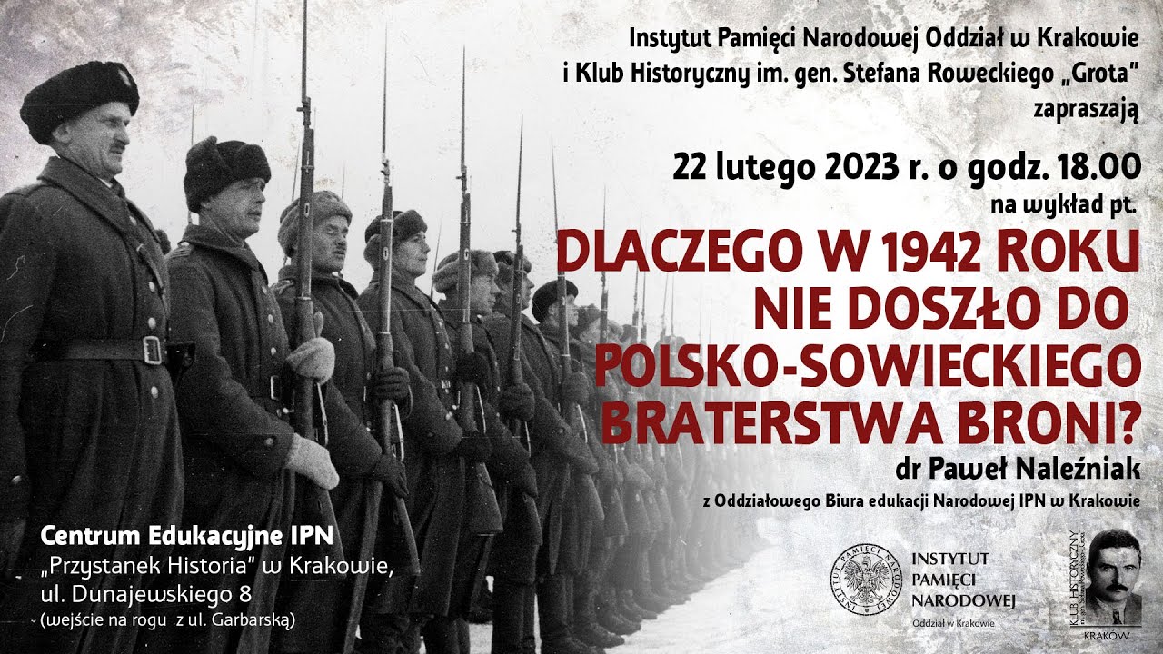 Dlaczego w 1942 roku nie doszło do polsko-sowieckiego braterstwa broni