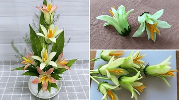 MY TRAN 77 Tỉa Hoa Từ Dưa Leo