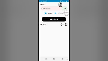 Text Repeater App android