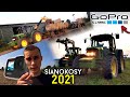 MKVlog [#2] SIANOKOSY 2021 | 3 JOHN DEERE W AKCJI - Zgrabianie, Prasowanie, Zbieranie BEL | Wtopa!?