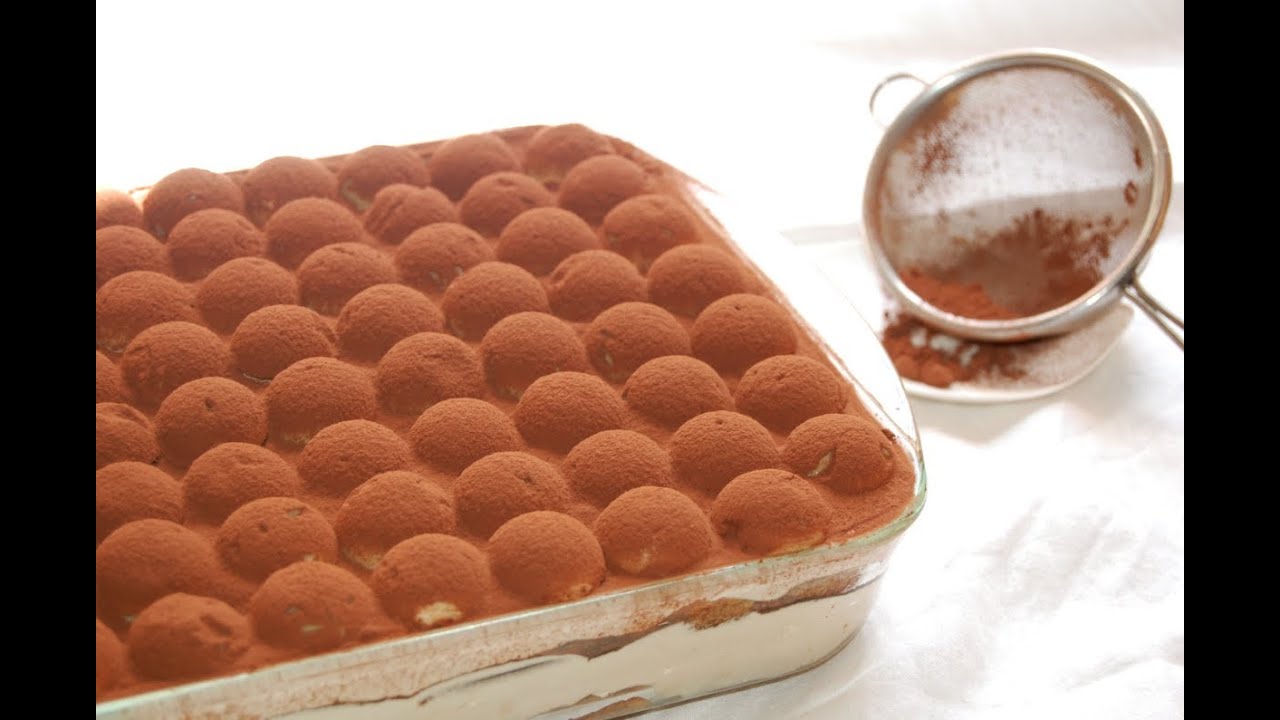 tiramisu  youtube   Le ricette  YouTube di Tiramisù  DELIZIEePASTICCi buonissimo!