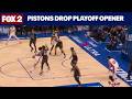 Pistons drop playoff opener, is it a good sign?
