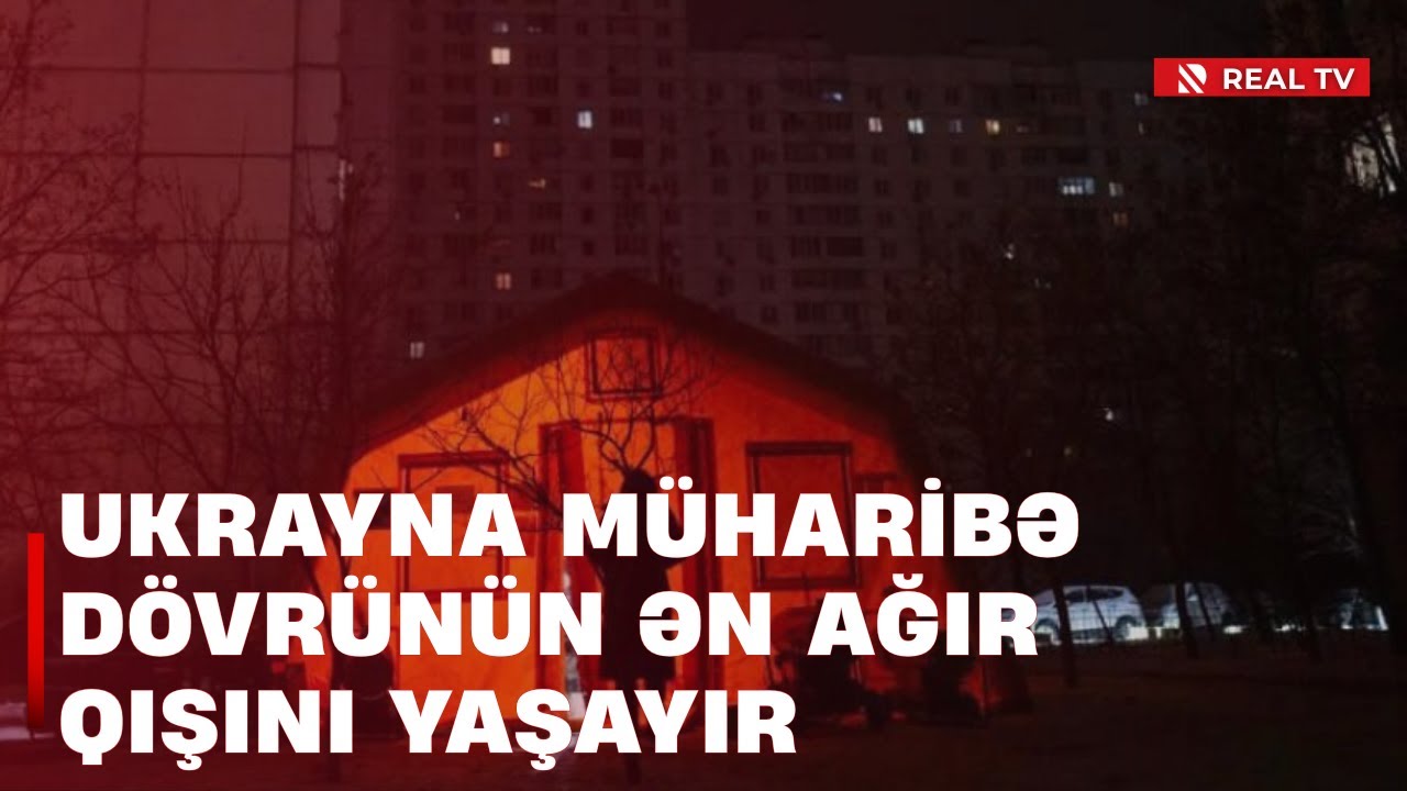 Ukrayna müharibə dövrünün ən ağır qışını yaşayır