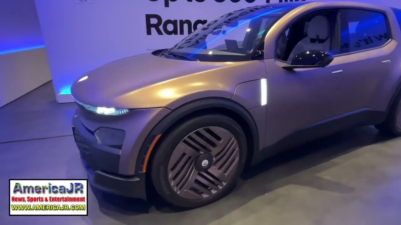 Fisker PEAR and Alaska EVs at Fisker Lounge The Grove (Los Angeles)