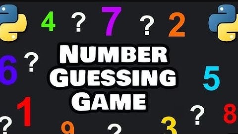 👉 "Python Number Guessing Game | Beginner Python Project with Source Code" #python #game
