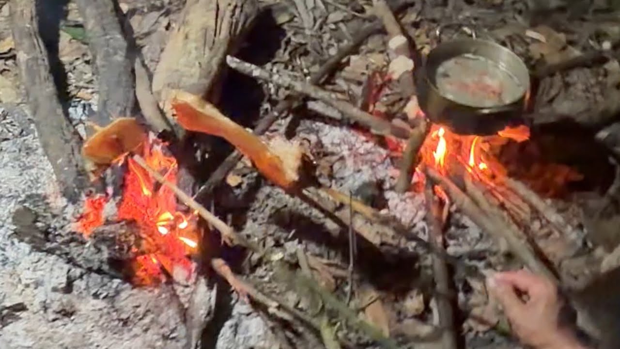 24 giờ sinh tồn. Sống sót được nhờ ăn thịt nướng và canh chua lá bứa cá đù. 