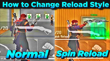how to change m1887 reload action |  how to change m1887 spin reload action in free fire