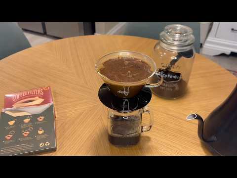 Unbleached coffee filters for a rich and flavorful drip coffee