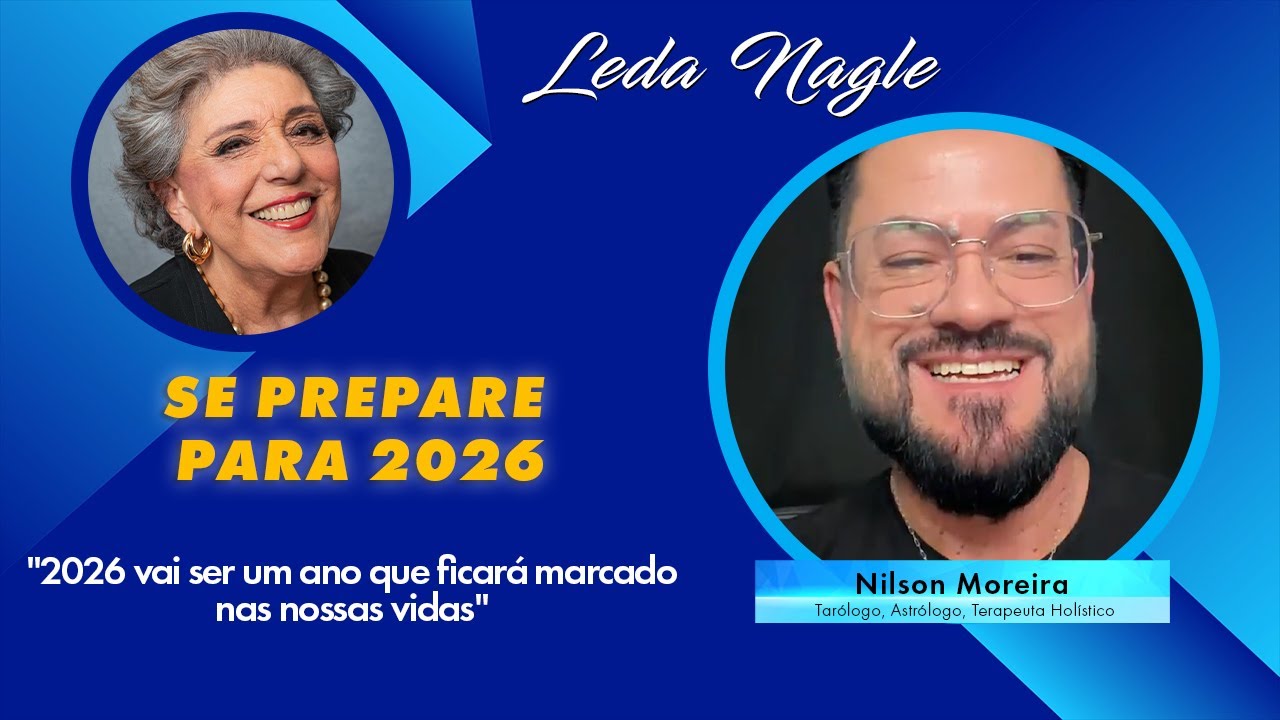 Como será 2026? Quem explica é o tarólogo Nylson Moreira Tarólogo, Astrólogo, Terapeuta Holístico