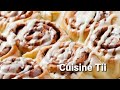 Cinnamon rolls brioche roulée à la cannelle et cassonade