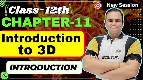 Class 12 Maths Chapter 11 | Introduction to 3D | Full Explanation | 3D Geometry Introduction