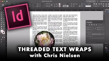 Creating a Threaded Text Wrap in Multiple Text Frames in InDesign