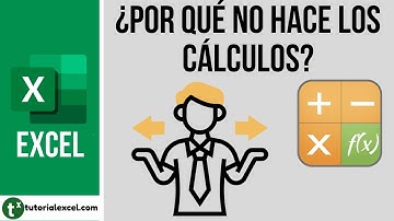 Por qué no hace los cálculos Excel ❓ Excel NO RESUELVE FÓRMULAS 🤷‍♂️