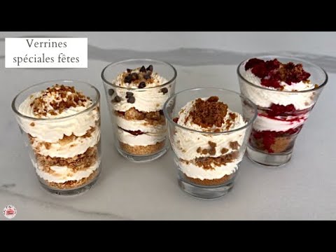 4 recettes de verrines sucrées pour le nouvel an 